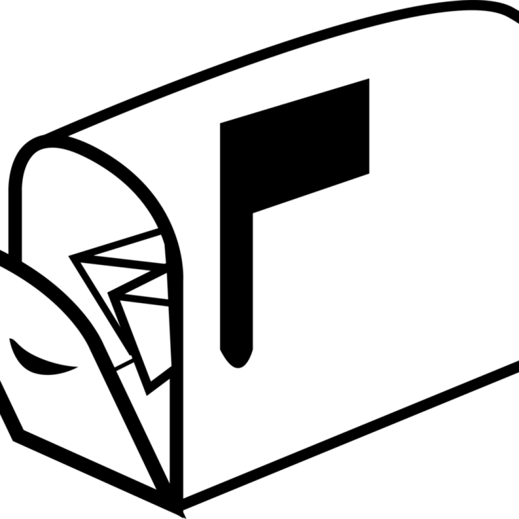 Clipart Mail Letter Box Express Mail United States - Clip Art Post Box (1024x1024)