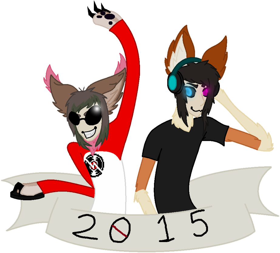 Happy New Years By Badgerqwert - Cartoon (938x852)