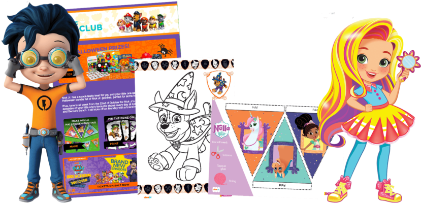 Sign Up To The Nick Jr - Cartoon (1024x457)