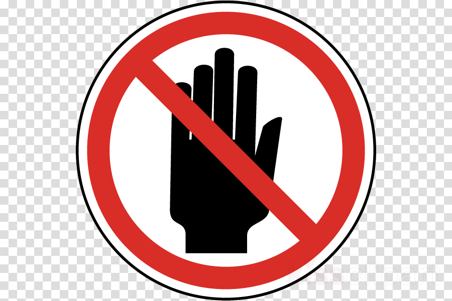 Do Not Touch Symbols Clipart No Symbol Clip Art - Clipart Nobel Peace...