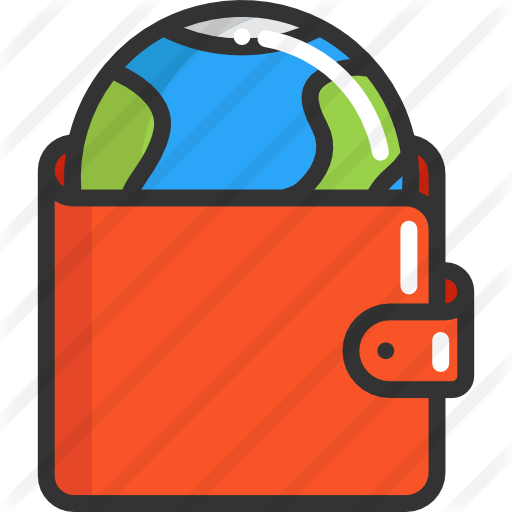 Purse Free Icon - Travel Money Icon Png (512x512)