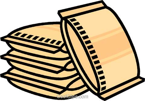 Bag Of Concrete Royalty Free Vector Clip Art Illustration - Saco De Cimento Ilustração (480x335)