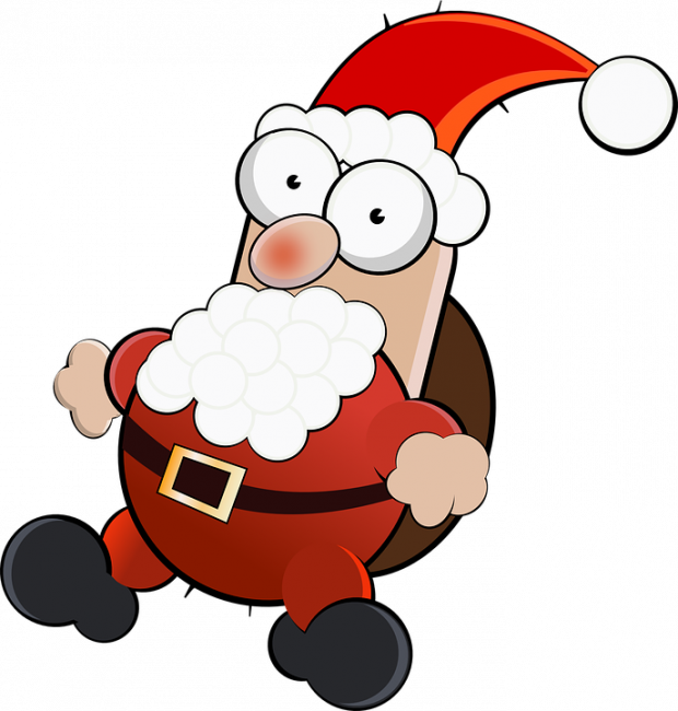 Christmas Santa Claus Clipart - Christmas Santa Claus Clipart (620x650)