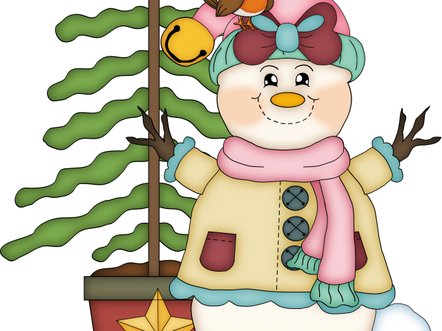 Iiii Clipart Holiday - Snowman (640x480)