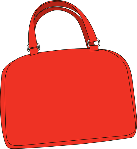 Ladies Purse Vector Image Public Domain Vectors - Handbag Clipart (458x500)
