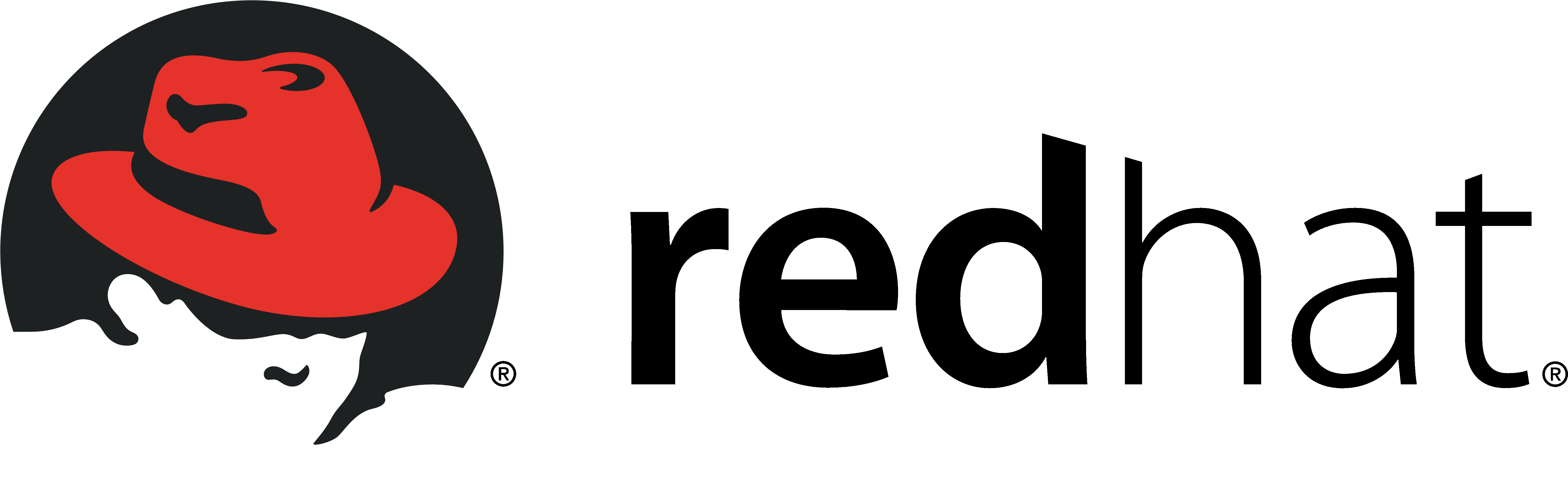 Rhel A - Red Hat Logo Png (6016x1984)