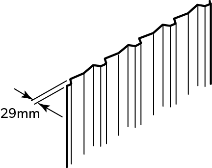 Neetascreen® Fence Post All Infills Nsw - Diagram (432x342)