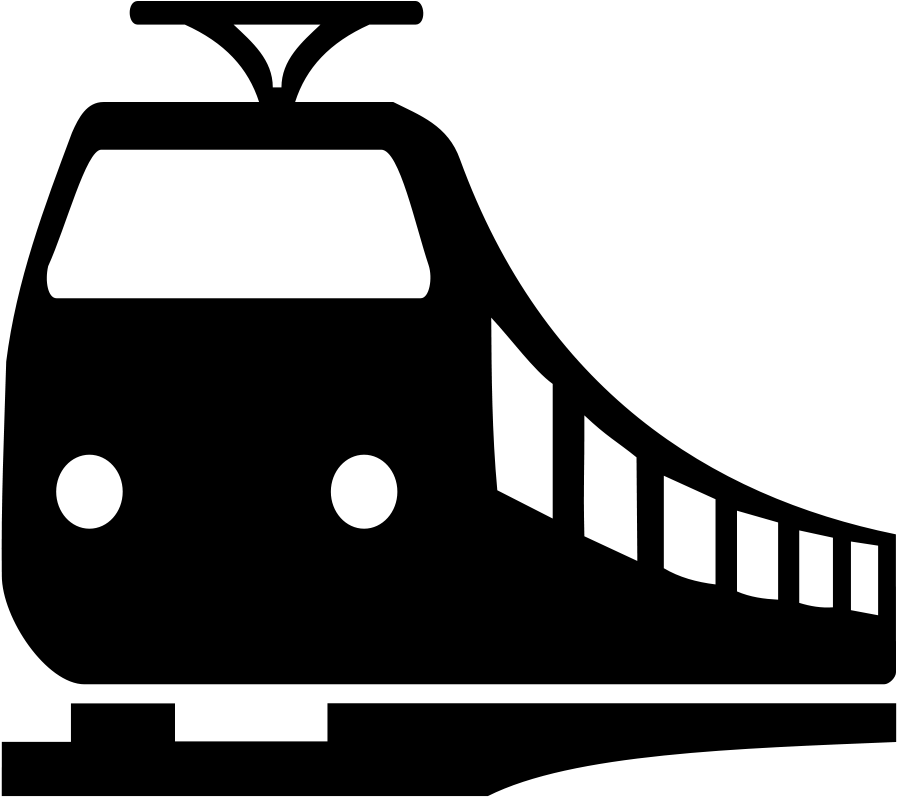 Bahn Aus Zusatzzeichen 1024-15 - Transparent Background Train Clipart (1000x900)