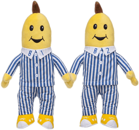 Free Png Download Bananas In Pyjamas B1 And B2 Dolls - B2 Bananas In Pyjamas (480x480)