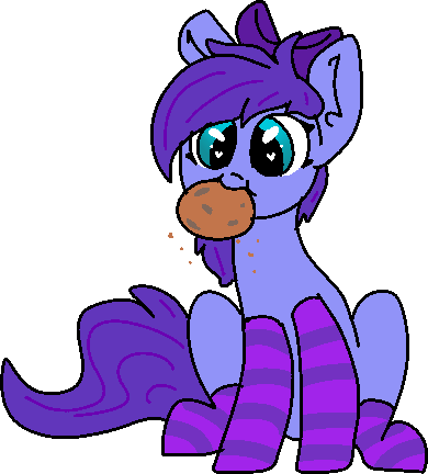Nootaz, Bow, Clothes, Commission, Cookie, Earth Pony, - Al Bundy (390x432)