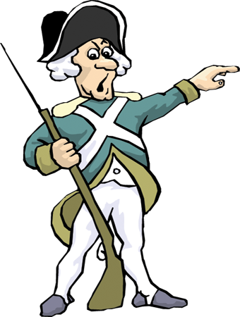 The Default Response Of The Party To Almost Any International - Revolutionary War Soldier Clipart (340x450)