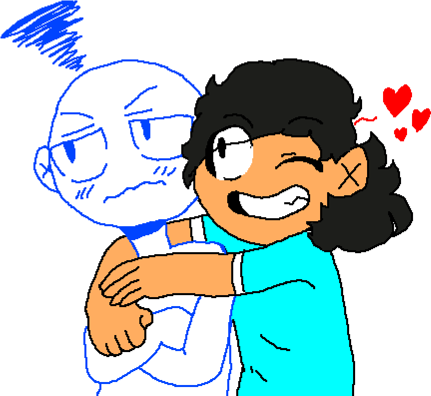 Free Hugs Collab - Cartoon (1050x792)