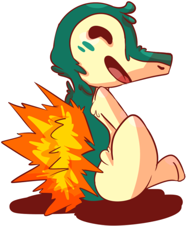 Cyndaquil Is The Best Pokemon, Don't Argue With Me - Illustration (400x473)