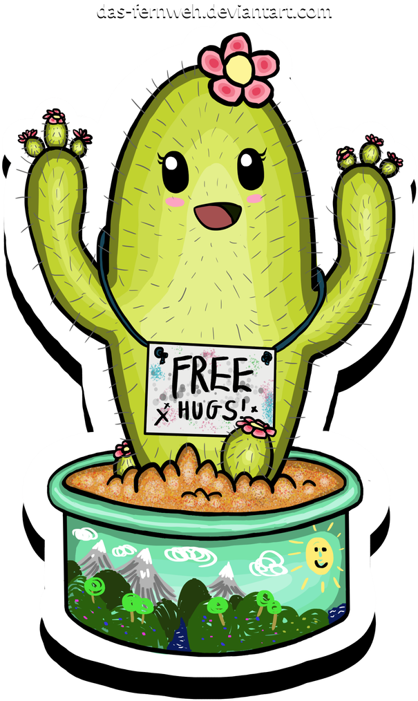 Free Hugs By Das-fernweh - Cartoon (761x1050)