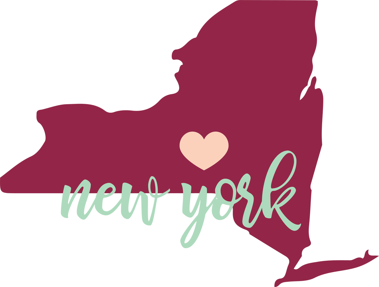 Categories - New York State Sticker (1280x970)