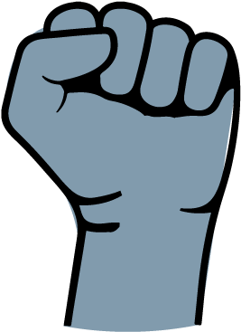 Reproductive Justice - Mão Luta (500x472)