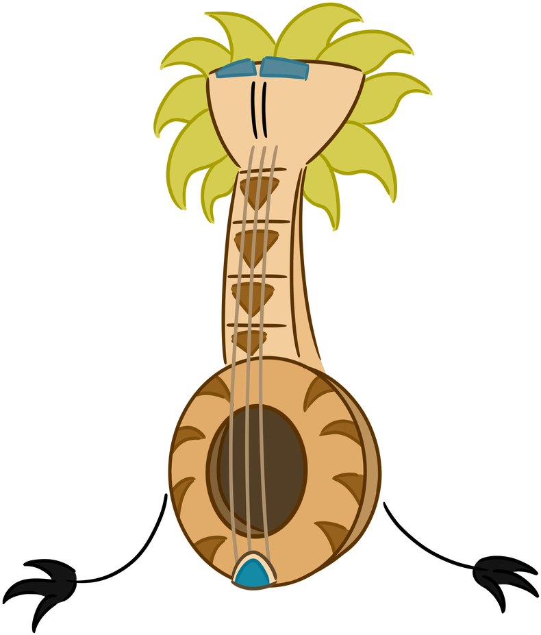 Banjo Bottom - Illustration (828x965)