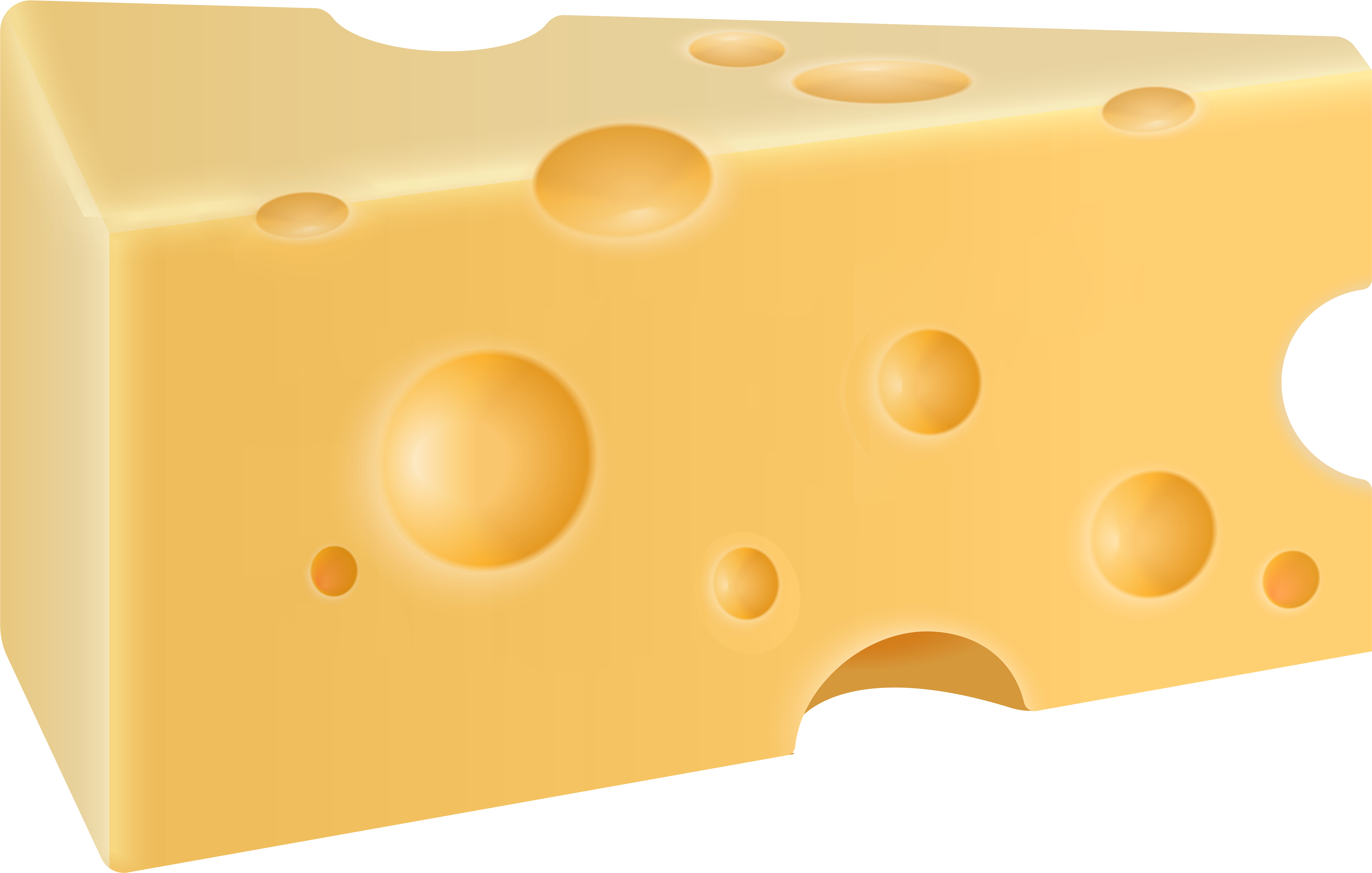 Single Slice Swiss Cheese Png Image - Gruyère Cheese (8000x5116)