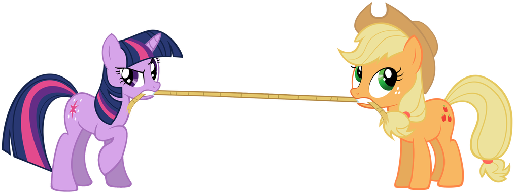 Tug Of War By Kuren247 - Twilight Sparkle Rapidash (1024x403)