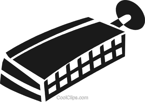 Harmonica Royalty Free Vector Clip Art Illustration - Graphic Design (480x337)