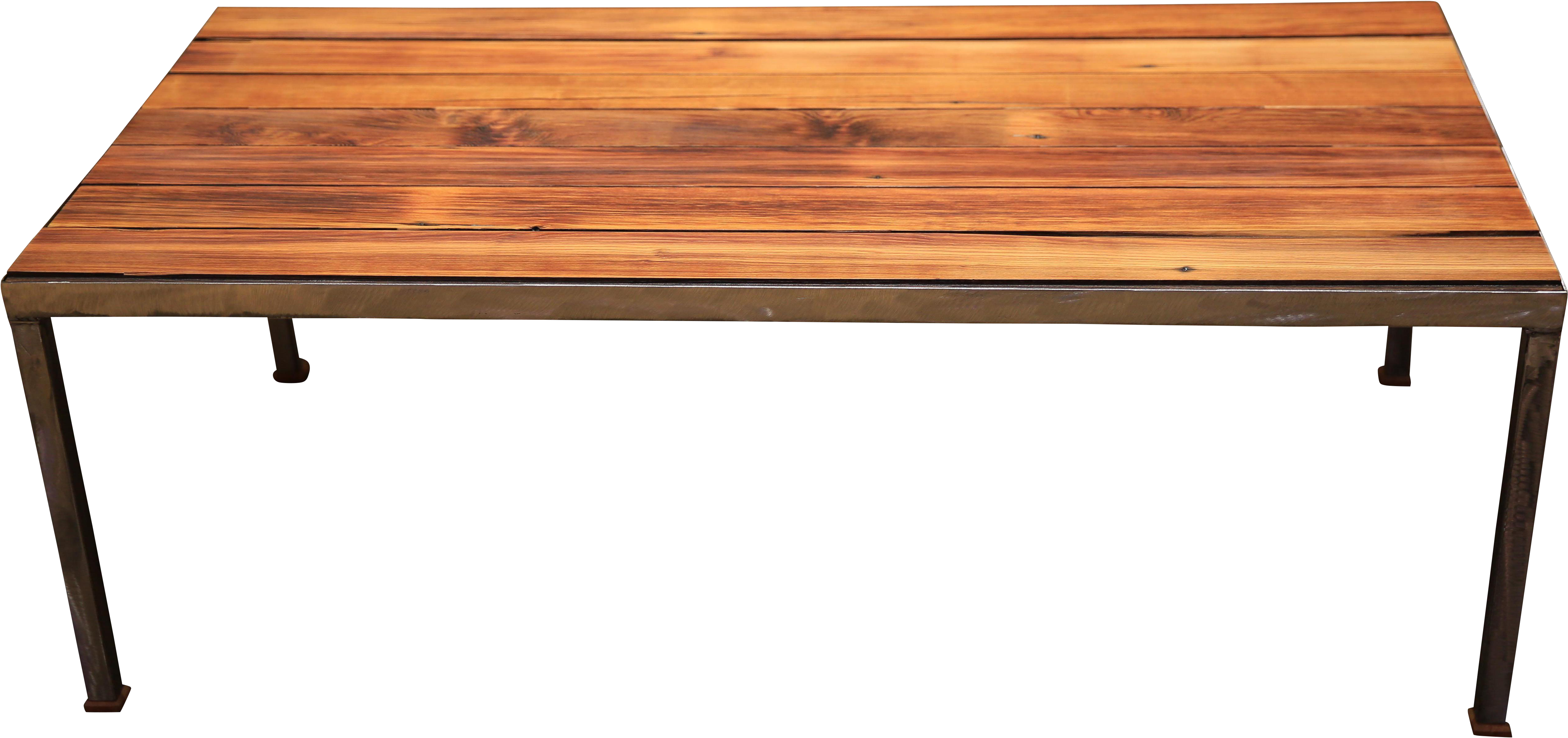 Reclaimed Wood Coffee Table - Bench (5642x2656)