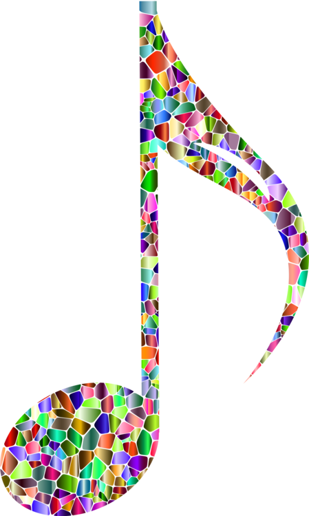 All Photo Png Clipart - Rainbow Music Note Png (449x750)