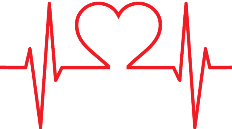 Protect Your Wellness During Heart Health Month - Heart Wave Png (777x433)