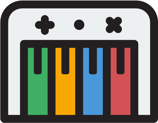 Keyboard, Music, Music And Multimedia Icon - Keyboard, Music, Music And Multimedia Icon (512x512)