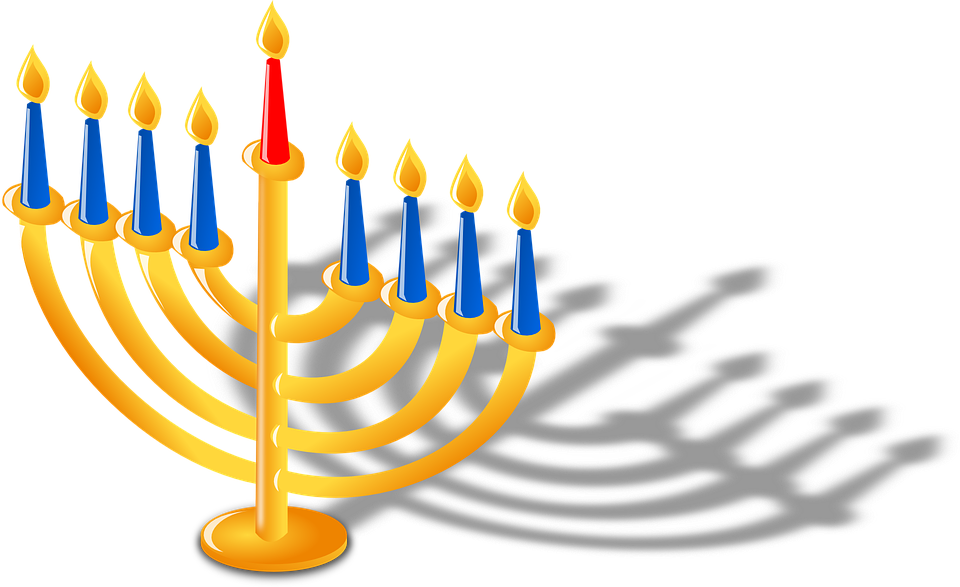 Hanukah Melaveh Malkah First Night Of Chanukah December - Hanukkah Clipart Transparent Background (960x587)