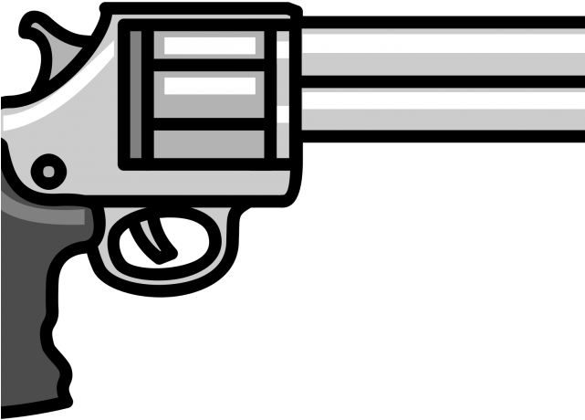 Rifle Clipart Colonial Gun - Revolver Gun Clipart (640x480)