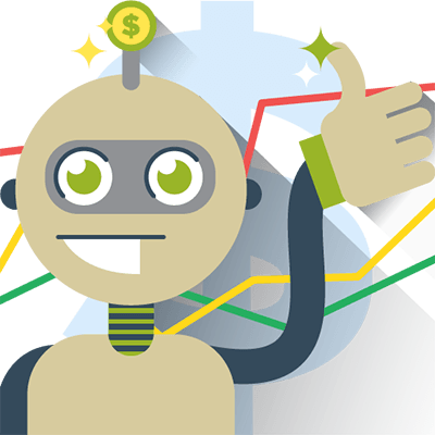 Binary Options Robots Best Auto Trading Software - Trading Robot Icon Png (400x400)