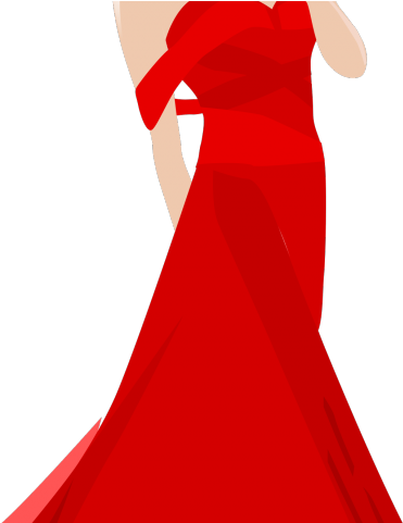 Red Dress Clipart Womens Dress - Illustration (640x480)