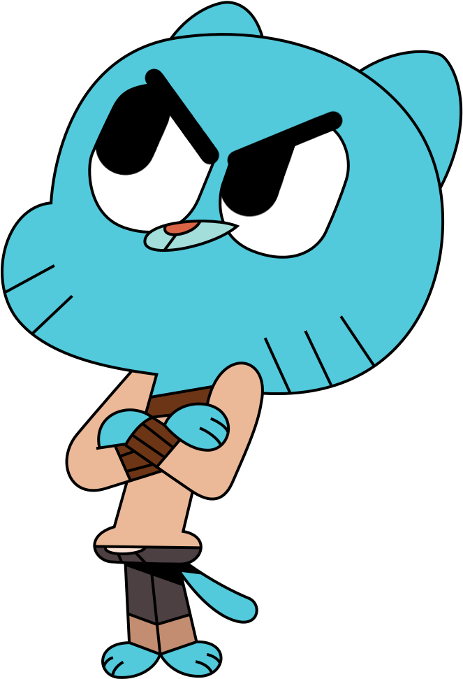 You Are Not Invited By Bornreprehensible - Gumball Watterson (725x1000)