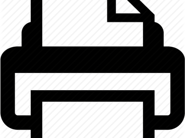 Icons Clipart Document - Fax Icon Black Png (640x480)