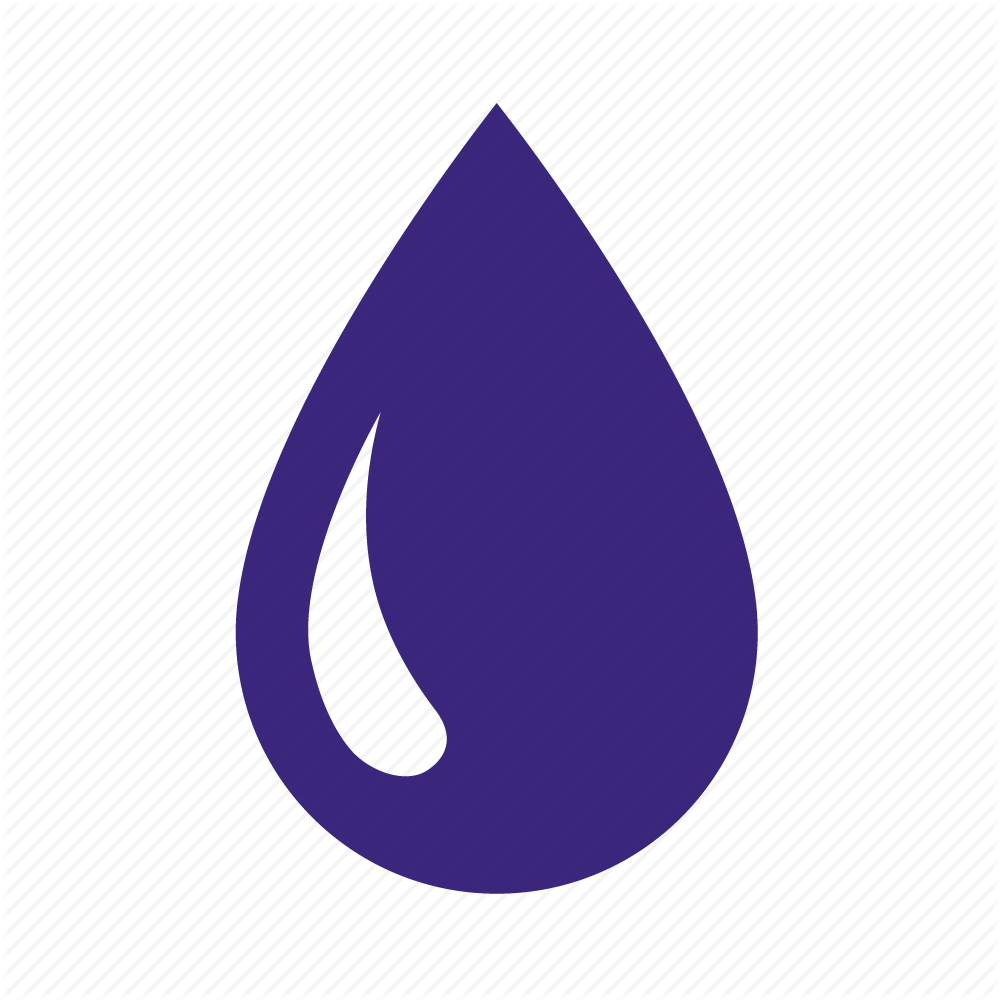 Free Icon Download Liquid Search Engine Ⓒ - Purple Water Drop Icon (1000x1000)