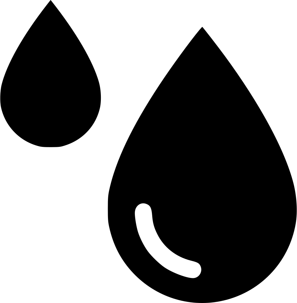 Blood Drops Comments - Drops Icon Png (960x980)