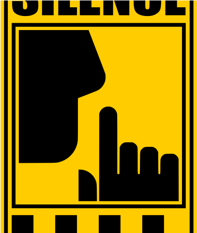 Silence Clipart Signage - Clip Art (640x480)