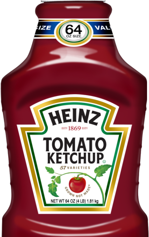 Ketchup Clipart Fish Sauce - 57 In Heinz Ketchup (640x480)