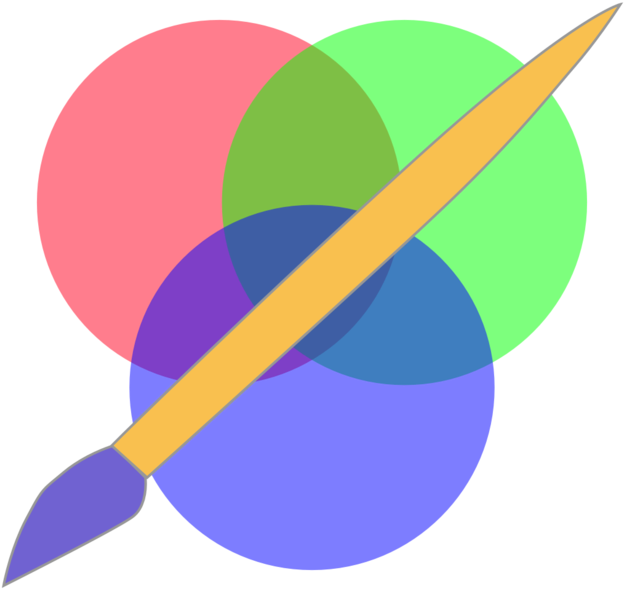 Color Palettes On The Mac App Store Graphic Black And - Circle (630x630)