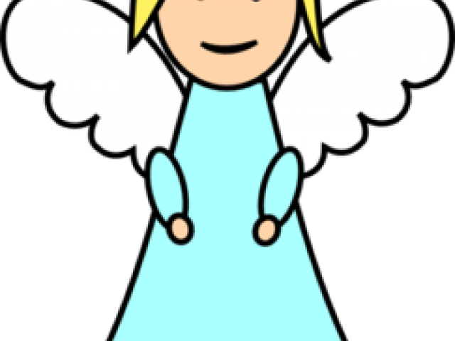Angels Clipart - Angel Gabriel Clipart Black And White (640x480)