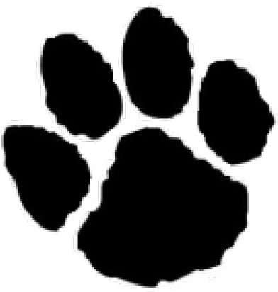 Paw Clipart Jaguar - Jaguar Paw Print Transparent (640x480)