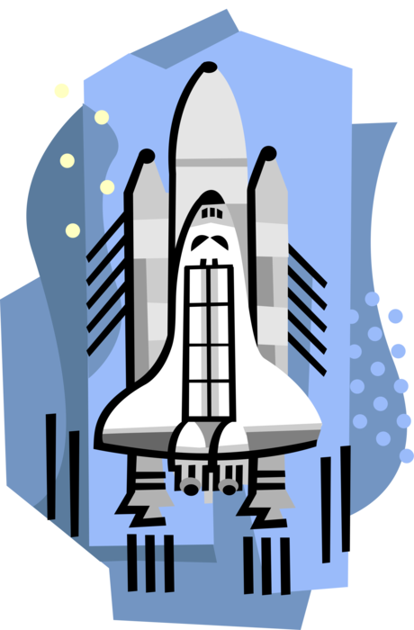 Vector Illustration Of The United States Nasa Space - Vector Illustration Of The United States Nasa Space (460x700)