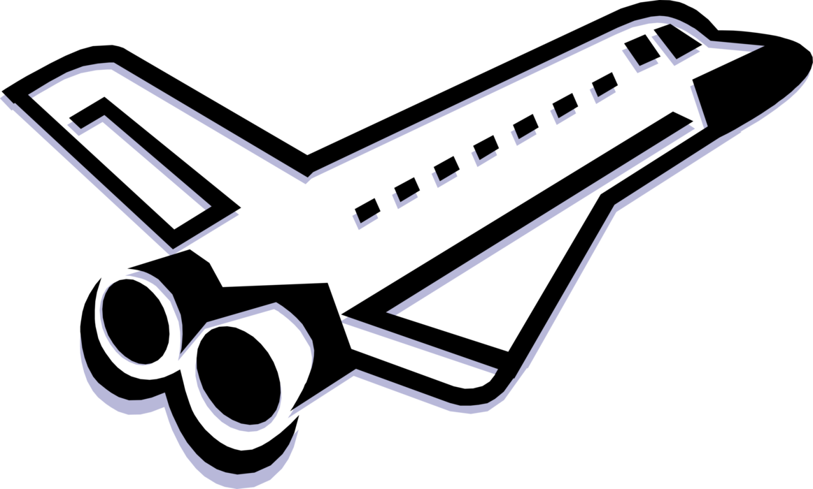 Vector Illustration Of United States Nasa Space Shuttle - Vector Illustration Of United States Nasa Space Shuttle (1162x700)