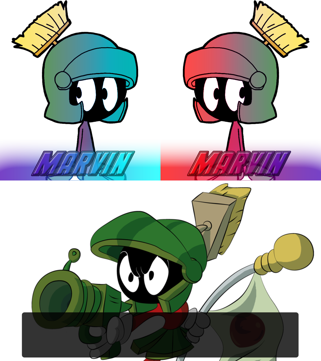 Recommend Using Jenngra505's Edit - Marvin The Martian Transparent Background (1280x1440)