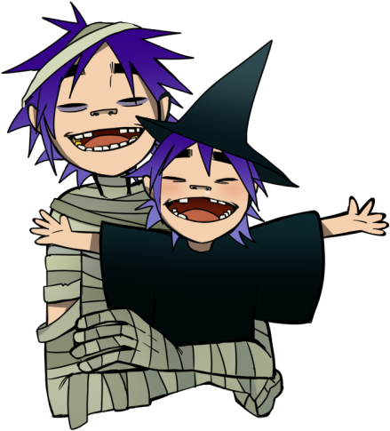 Halloween Owl Silhouette Clipart - Gorillaz 2d And Sydney (500x500)