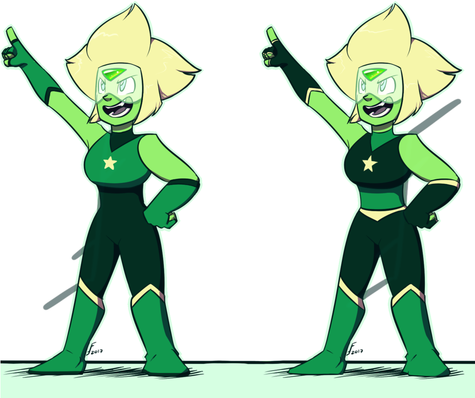 Clipart Black And White Peridot Drawing Halloween - Su Peridot Crystal Gem (966x828)