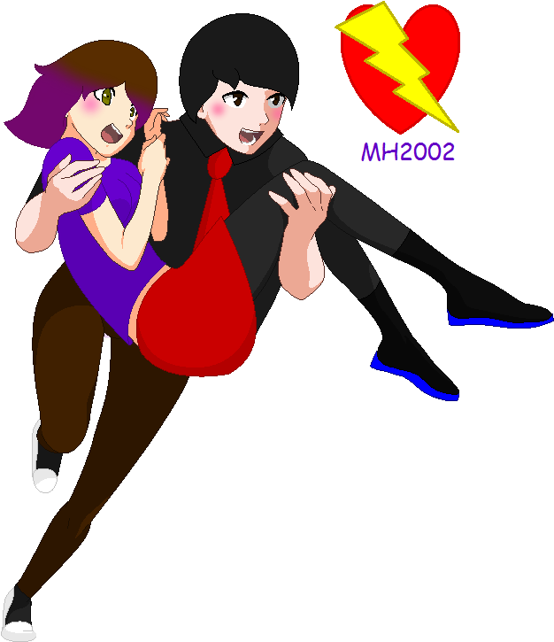 Run Away With Me By Mh2002 - Cartoon (734x754)