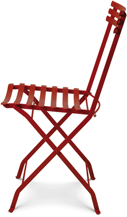 Red Metal Outdoor Folding Chairs (800x600)