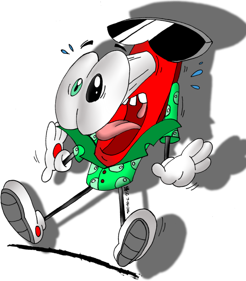 Re Draw Cool Spot Scared By Spongefox On Deviantart - July 6 2016 Spongefox (844x946)