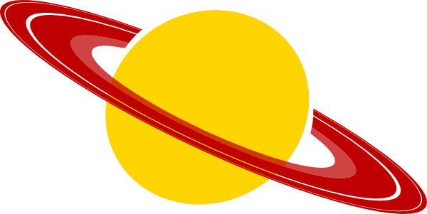 Saturn Planet Clipart Kid - Saturn Clipart (600x301)